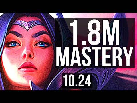 IRELIA vs LISSANDRA (TOP) | 8 solo kills, 1.8M mastery, 700+ games | EUW Master | v10.24