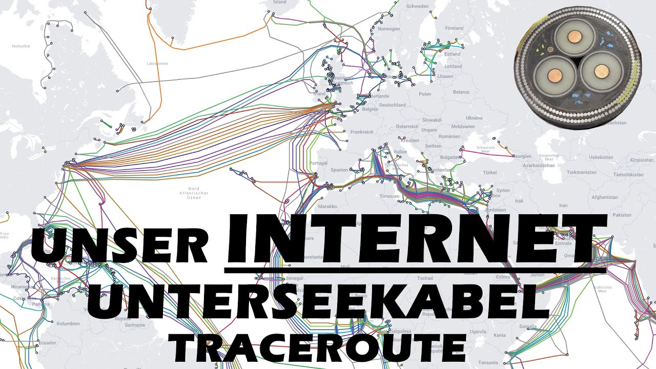 Unterseekabel - Ohne Kabel, kein Internet. Wir Tracerouten durch die Welt.