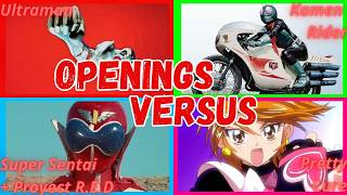 Download lagu Opening Versus 2004 - 2026 (Ultraman vs Kamen Rider vs Super Sentai   Proyet R.E.D vs Pretty Cure) mp3