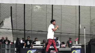 Lucky Daye performs for first time at Bayou Classic Fan Fest 2018