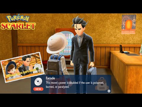 Pokémon Scarlet & Violet - Battle Larry Gym Leader & Normal type Gym Test "Secret Menu"