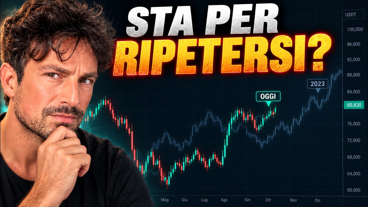 BITCOIN, CRYPTO: SE SI RIPETE QUESTO, IL BULL MARKET È SOLO ALL'INIZIO!