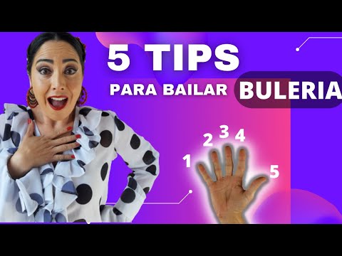 5 tips para bailar BULERIA paso a paso principiantes - aprende facil