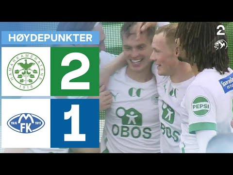 HamKam 2 - 1 Molde - Høydepunkter