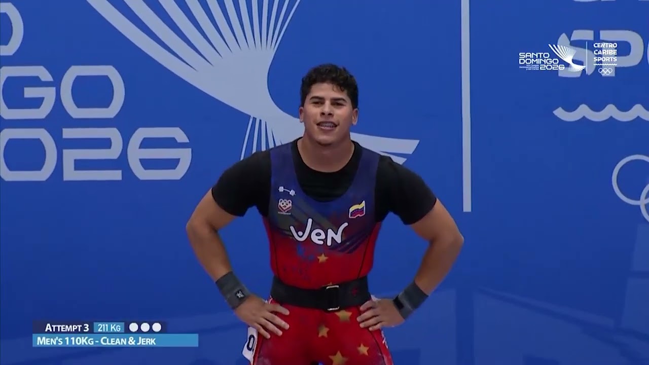 JOSUÉ MEDINA no puede con su último levantamiento y se queda con la MEDALLA DE PLATA en ENVIÓN