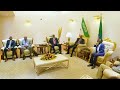 Madaxweyaha JSL Oo Lagu Soo Dhaweeyey Madaarka Diyaaradaha Ee Addis Ababa Ee Bole International