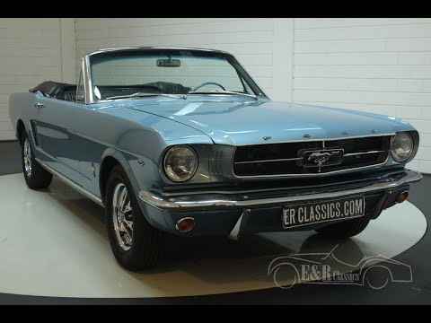 Ford Mustang cabriolet 1965-VIDEO- www.ERclassics.com