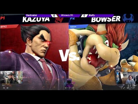 South Florida Arcadian Winners Round 1 - Maffy (Kazuya) Vs. Dadinator (Bowser) SSBU ULTIMATE