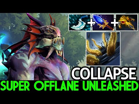 COLLAPSE [Slardar] Super Offlane Unleashed Burtal Bash Damage Dota 2