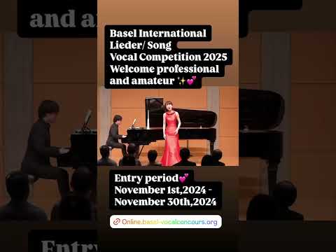 バーゼル国際歌曲コンクール 2025