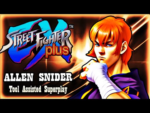 【TAS】STREET FIGHTER EX PLUS (ARCADE \ 1996) - ALLEN SNIDER