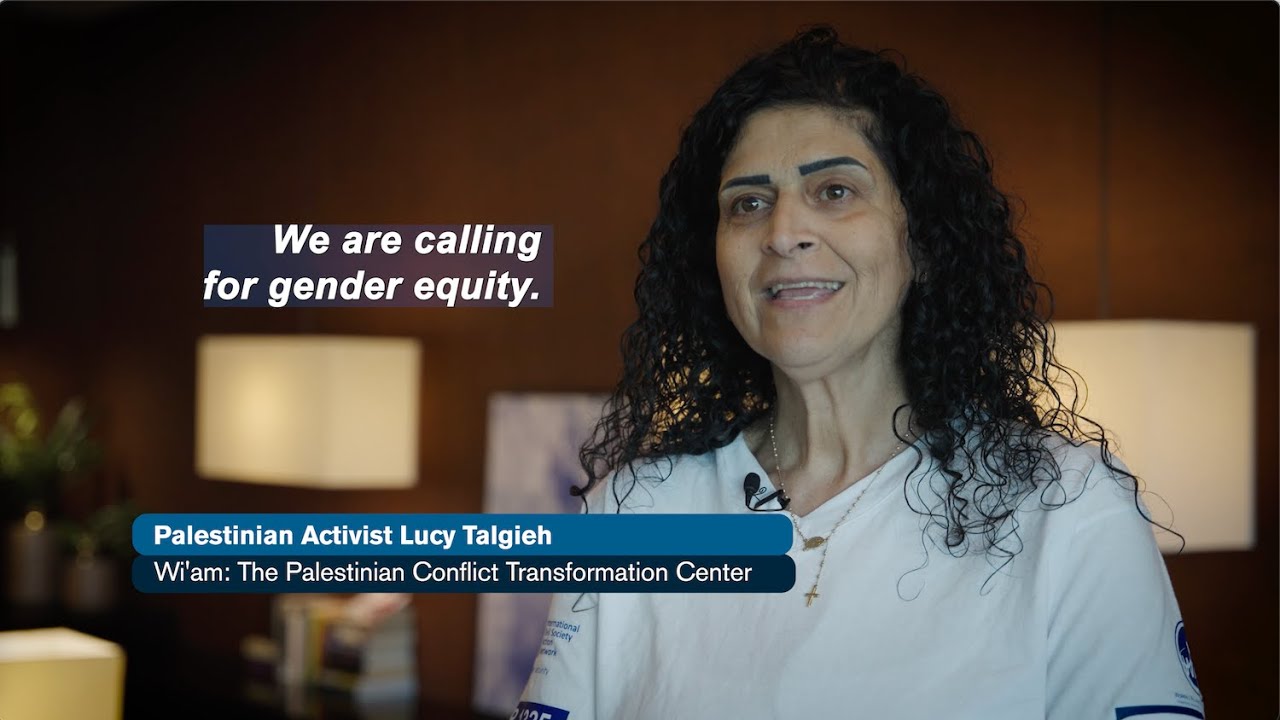 16 Days of Activism | Palestinian Activist Lucy Talgieh on Gender Equity