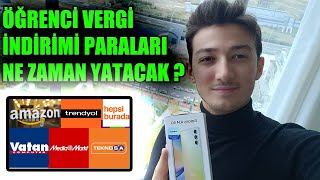 Öğrenci Vergi İndirimi Hakkında En Çok Sorular Sorular / Amazondan Tel
