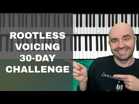 Jazz Piano Rootless Voicings 30 Day Challenge - Ep. 319