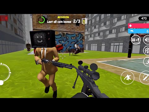 Shoot Skibd Toilet Survivalio _ Android GamePlay