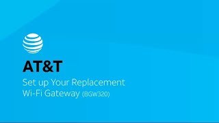Replace Your Old Gateway with new BGW320 Wi-Fi Gateway (Red ONT cable)