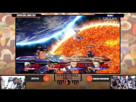 Super Grill Bros - LoCO/Flea vs Harlock/NovaOkami - Smash 4 Doubles Round 2