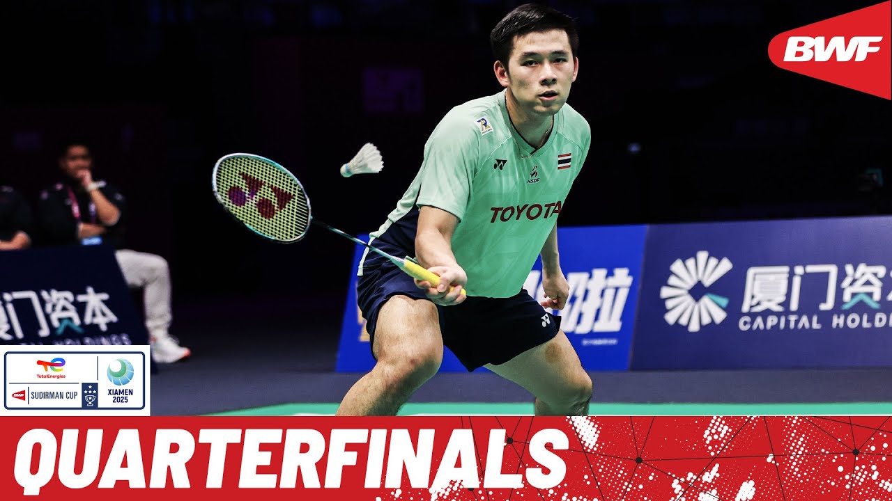 TotalEnergies BWF Sudirman Cup Finals 2025 | Thailand vs. Indonesia | Quarterfinals