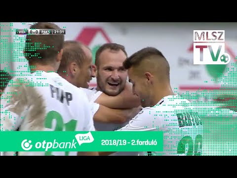 Simon András gólja a Mol Vidi FC - Paksi FC mérkőzésen