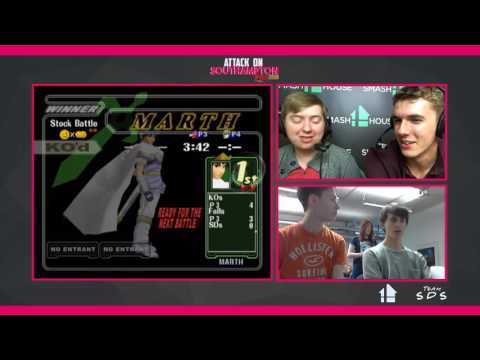 Attack on Southampton 2 - Spork (Falco) vs Shark (Marth) - AM Bracket