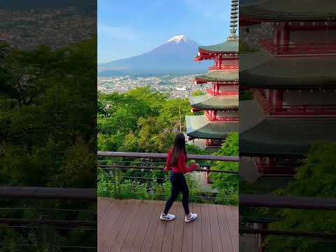 The BEST view of Mt. Fuji #japan #mtfuji