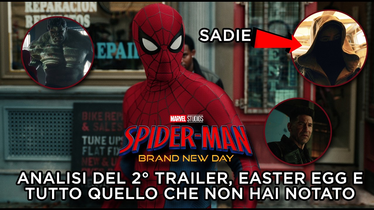 SPIDER-MAN BRAND NEW DAY: ANALISI DEL 2° TRAILER, EASTER EGG E TUTTO QUELLO CHE NON HAI NOTATO!