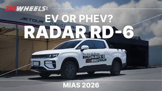 EV or PHEV? Choose Your Radar Pickup at MIAS 2026! | Zigwheels.Ph