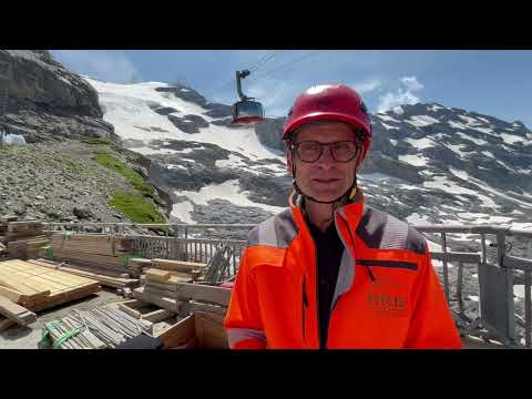 Projekt TITLIS: Einblick in die Zukunft des Gipfels mit Norbert Scholz, Gesamtprojektleiter der Titlis Bergbahnen
