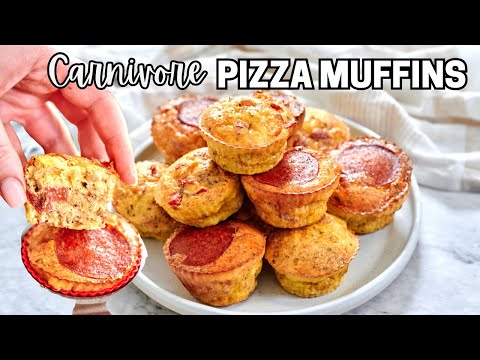 12g Protein Per Muffin?! These Carnivore Pizza Muffins Are a Game Changer!