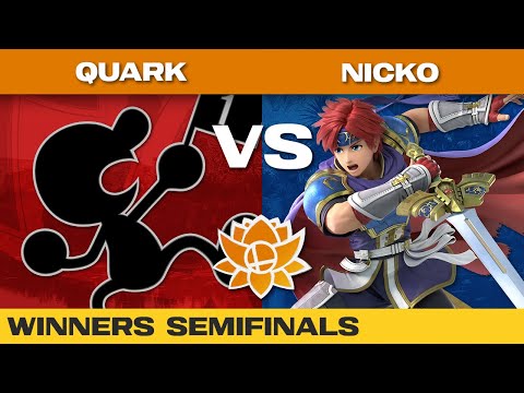 The Oasis #13: Quark (Greninja, Mr. Game & Watch) vs Nicko (Roy) - Winners Semifinals