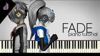 [AnonymousAlchemist Arr.] FADE (DEX and DAINA) [Circus-P] | Synthesia Piano Tutorial