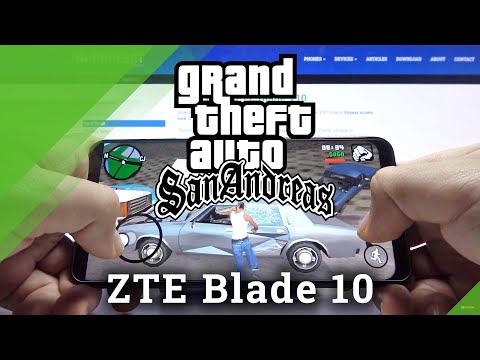 ZTE Blade 10 - GTA San Andreas Gameplay | Performance Test
