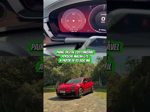 PAINEL CURVO DE 12,6”! Veja tudo que você pode customizar no Porsche Macan GTS! 😱🖥️
