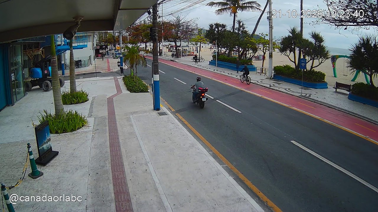 Live webcam view of Avenida Atlântica Beachfront Cam