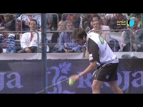 Padelpro Tour Logrono 2010 finale 1ere partie : J.M. Díaz - F. Belasteguín Vs J. Mieres - P. Lima