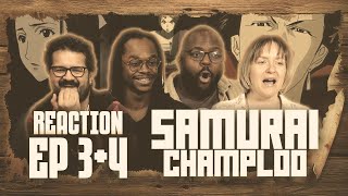 Samurai Champloo 3+4 - Hellhounds for Hire ( Parts 1 & 2 ) - Group Reaction