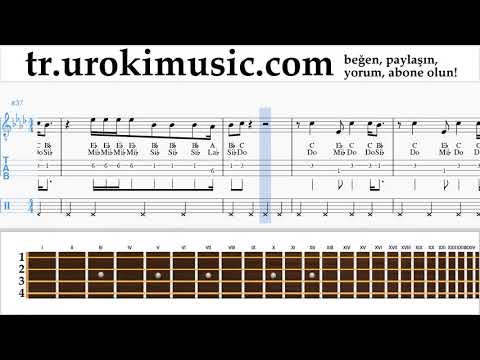 Banjo dersleri (İrlandalı Tenor) Ariana Grande - Breathin Notalar Eğitim um-ih723
