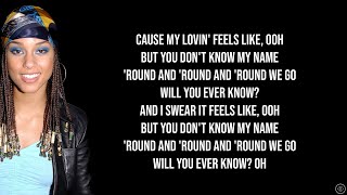 ALICIA KEYS - YOU DON'T KNOW MY NAME (Lyrics)
