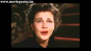 After all tomorrow is another day - Vivien Leigh - Gone with the Wind