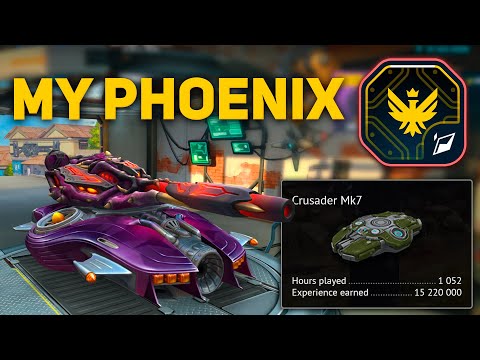 Tanki Online - My Crusader Phoenix | Trophy Mission Completed! | Special Video
