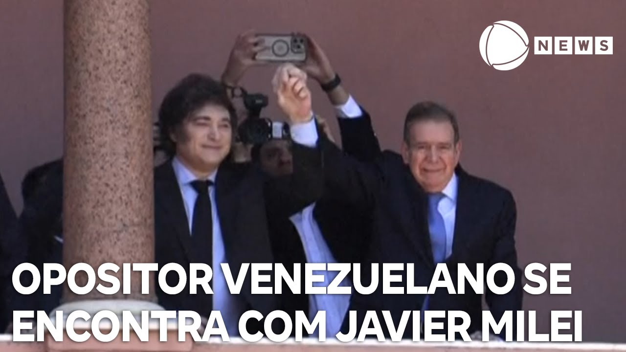 Opositor venezuelano se encontra com presidente argentino