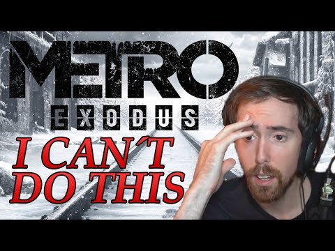 I CAN'T DO THIS - Asmongold Rage Quits Metro Exodus