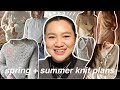 spring summer knitting plans // Isager breeze collection, le knit, le pull and more