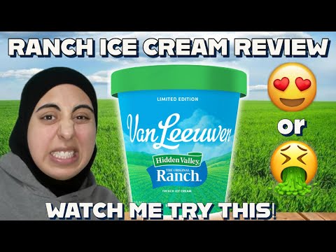Reviewing Walmart Hidden Valley RANCH ICE CREAM