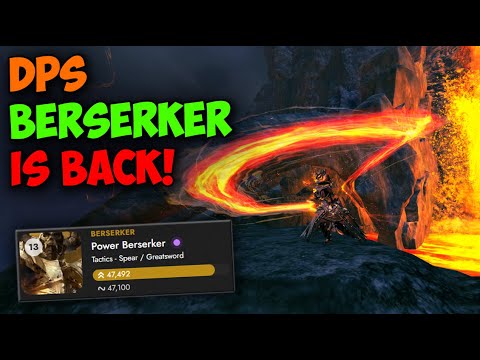 The COOLEST and most BADASS Warrior Build! Greatsword/Spear Berserker!