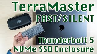 TerraMaster D1 SSD Pro | Fast, Silent Thunderbolt 5 NVMe SSD Enclosure
