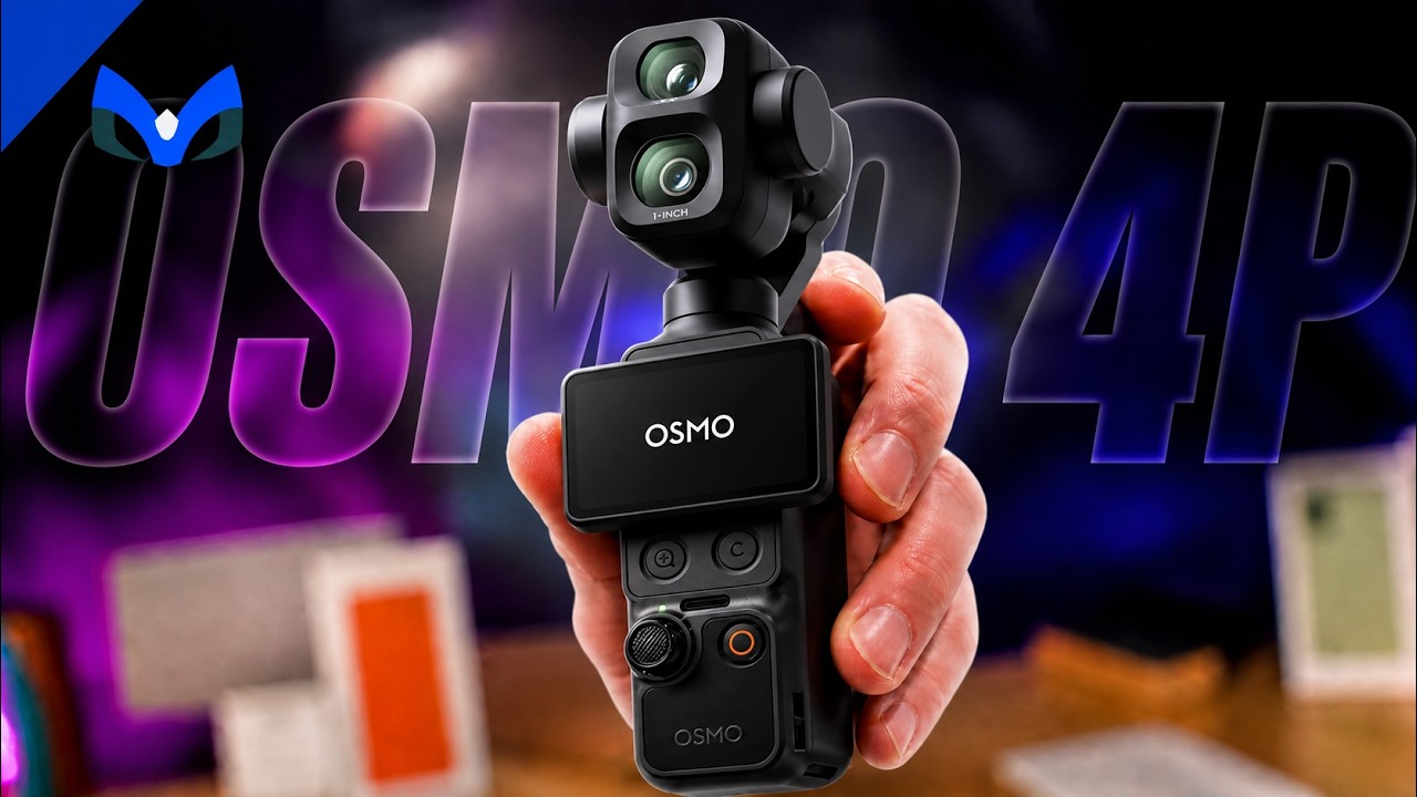 OFICIAL DJI MUESTRA LA OSMO POCKET 4P