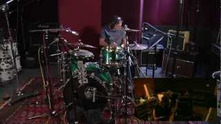 Matt Laug Tracking Drums for Holly K At Studio City Sound