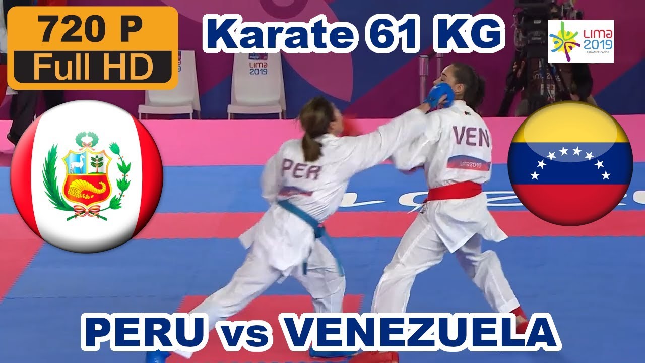 PERU vs VENEZUELA Alexandra GRANDE Karate 61 kg Femenino Juegos Panamericanos Lima 2019