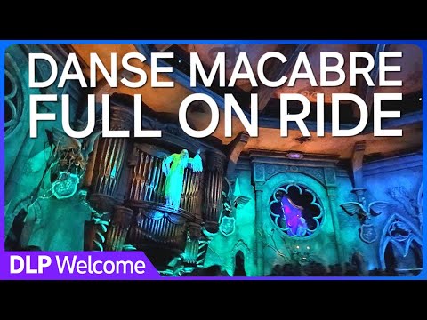 NEW RIDE Danse Macabre FULL ON RIDE - Efteling - World Premiere Dynamic Motion Stage